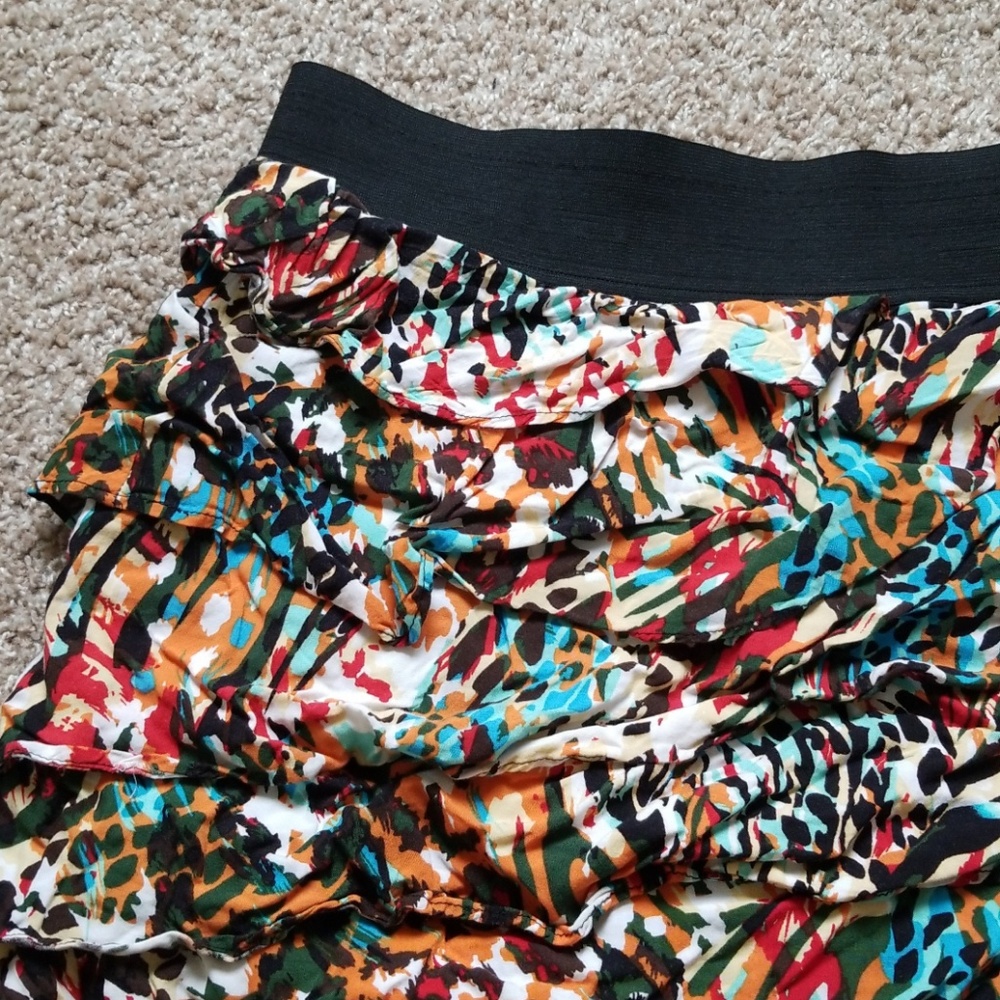 Torrid Ruffle Mini Skirt - Picture 2 of 4